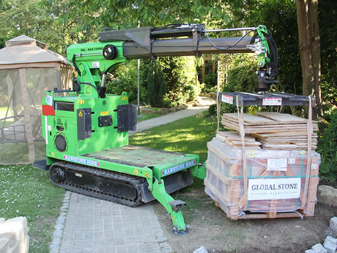 Compact Tracked Hooka Crane Machine Image